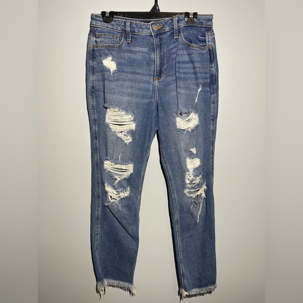 Hollister Distressed Blue Jeans